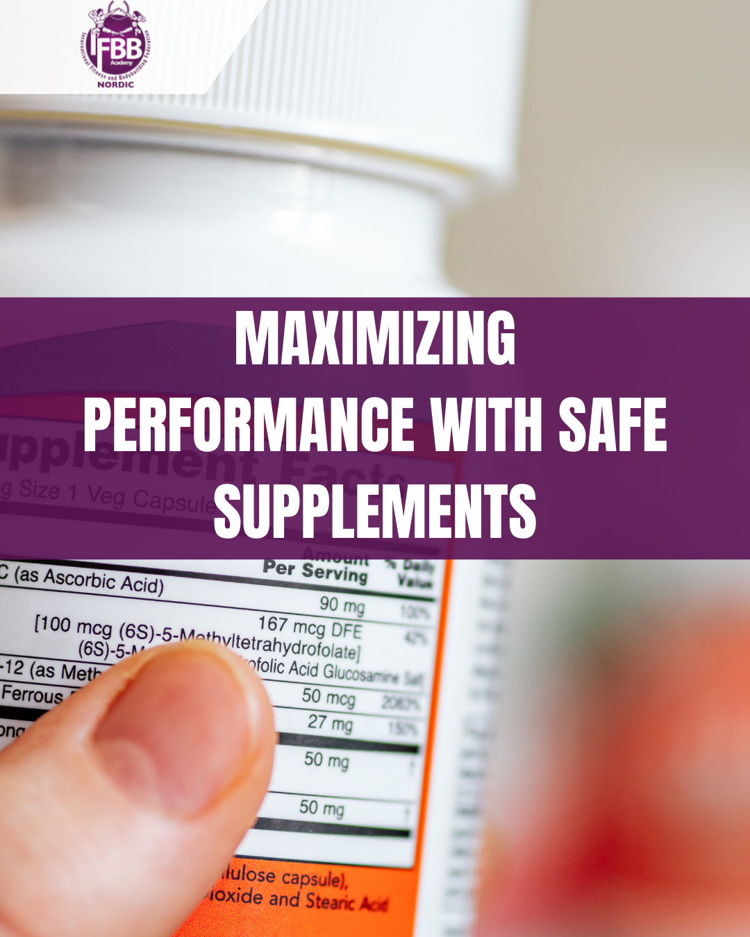 What Type Of Supplement Can Improve Exercise Performance And Capacity Maximizing Performance with Safe Supplements: Insights from IFBB Nordic